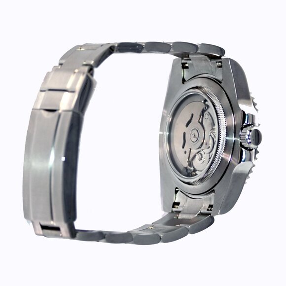 Custom SekoMod men’s Automatic watch “Submariner” style with NH35 Movement 41mm - Picture 6 of 8